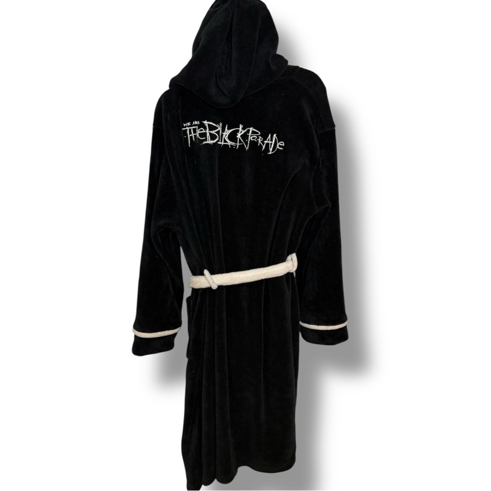 My Chemical Romance Black Parade Hooded Bathrobe L/XL Rock Off Band Merch